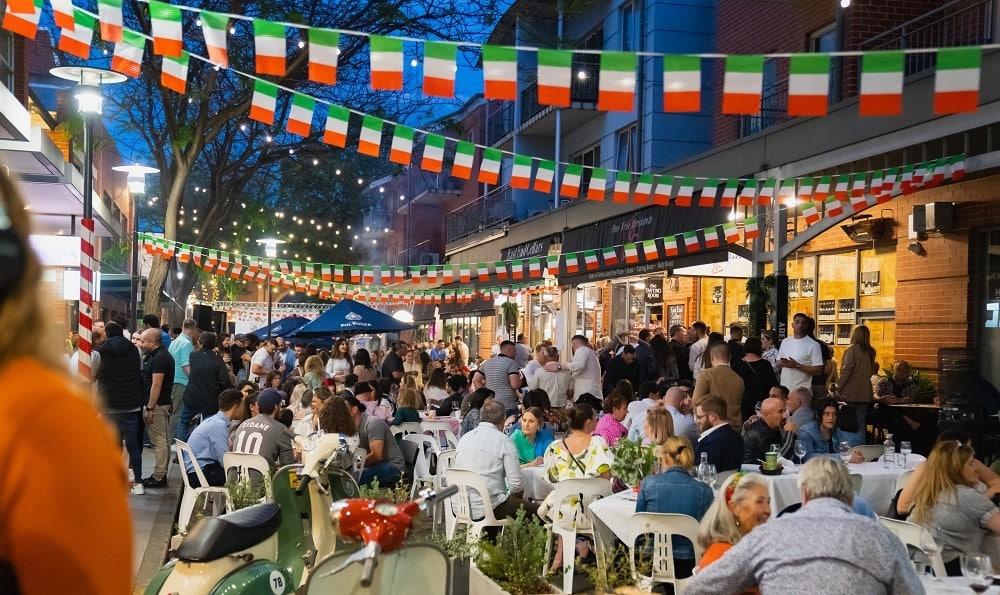 Festival italien en plein air